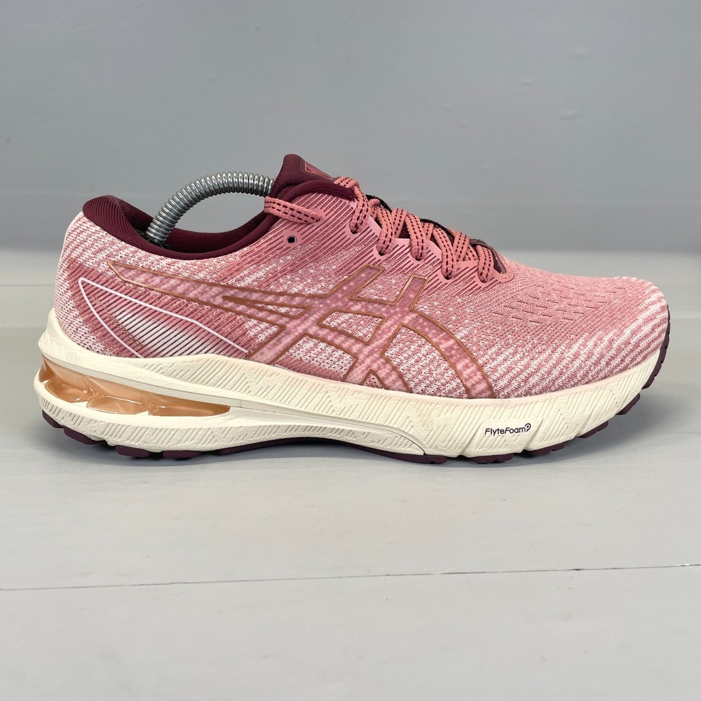 ASICS GT-2000 Running Shoes Womens Size 7.5 Pink Mesh Lace Up Athletic Sneakers